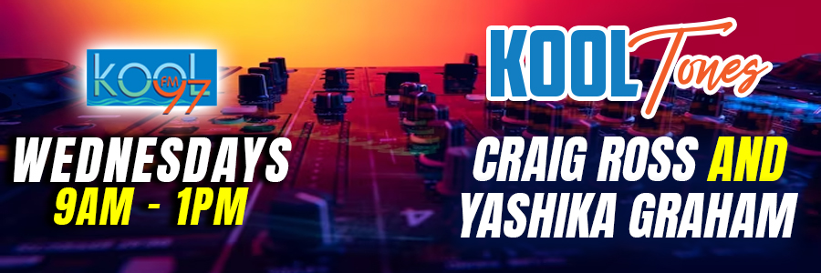 Kool97fm, Craig Ross, Yashika Graham, Kool Tones